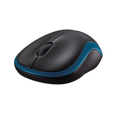 Logitech M185 910-002236 Kablosuz+USB Nano Alıcılı Mavi Mouse