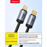 Metal Braided  2 in 1 Data Cable Type-c to lightning/ Type-c  T-XS8