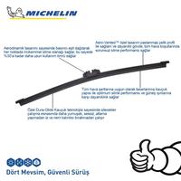 Michelin Easyclip™ Mcr240 24 см 1 дана әмбебап банан түріндегі артқы тазалағыш