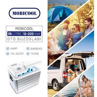 Mobicool MQ40A 12/220Volt AC/DC 39 Litre Alüminyum Gövdeli Oto Buzdolabı