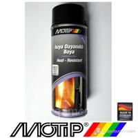 Motip Siyah 650 °C Isıya Dayanıklı Sprey Boya 400 Ml