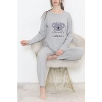 Embroidered Corduroy Pajama Set Grilila - 12519.1048.