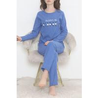 Embroidered Corduroy Pajama Set Saks - 12519.1048.