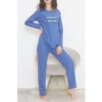 Embroidered Corduroy Pajama Set Saks - 12519.1048.