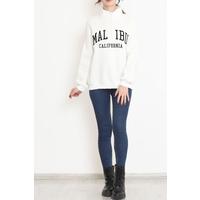 Embroidered Zipper Sweat White - 934.1247.