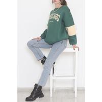 Embroidered 3 Thread Sweat Darkgreen - 3607.105.