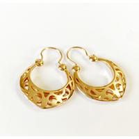 Earrings Global Gold  NTL02SR240 2.4g gold, without inserts