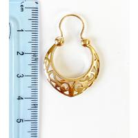 Earrings Global Gold  NTL02SR240 2.4g gold, without inserts