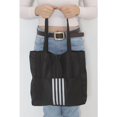 Shoulder Strap Bag Black and White - 12399.1624.