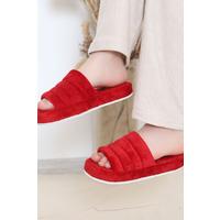 Open Front Slippers Red - 10277.264.