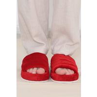 Open Front Slippers Red - 10277.264.