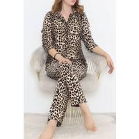 Button-Front Fleece Suit Leopard - 451.1287.