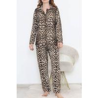 Button-Front Fleece Suit Leopard - 451.1287.