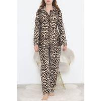 Button-Front Fleece Suit Leopard - 451.1287.