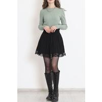 Button Front Knitwear Mint - 8332.291.