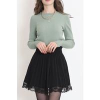 Button Front Knitwear Mint - 8332.291.