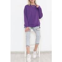 Oversize Sweat Mor - 016.1145.