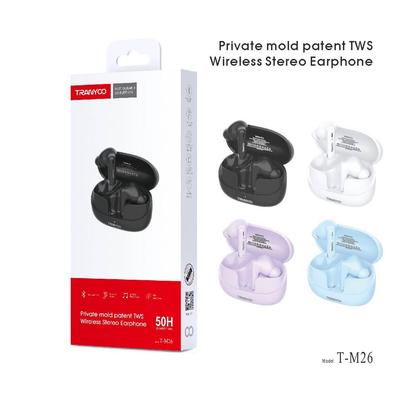 Özel kalıp Patentli TWS Kablosuz Stereo Kulaklık T-M26