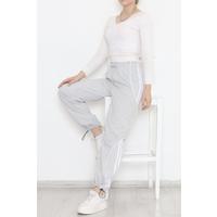 Elasticized Sweatpants Gray - 12586.1567.