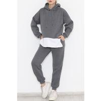 Piece 3 Thread Tracksuit Set Smoked - 12516.5238.