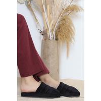 Plush Slippers Black - 4555.264.