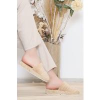 Plush Slippers Beige - 4555.264.