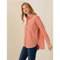 Pierre Cardin Pink Oversized Long Sleeve Shirt 1449463.VR041