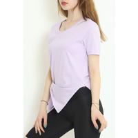 Combed Cotton Tunic T-Shirt Lilac - 1062.275.