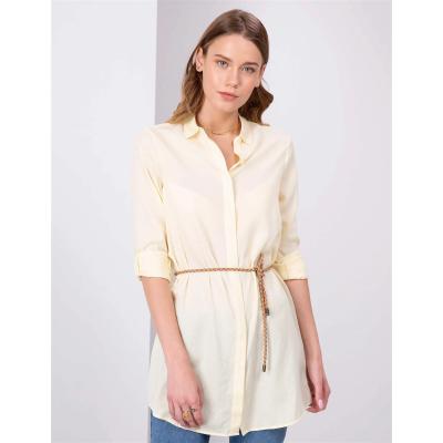 Pieere Cardin Light Yellow Comfort Fit Long Sleeve Shirt 763121.VR004