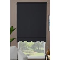 Pierre Cardin Dilimli Boncuklu Stor Perde Siyah 120x260