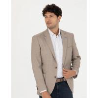 Pierre Cardin Light Brown Extra Slim Fit Sports Jacket