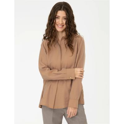 Pierre Cardin Camel Comfort Fit Uzun Kollu Gömlek 1347975.VR015