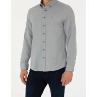 Pierre Cardin Khaki Slim Fit Long Sleeve Shirt 1724998.VR027