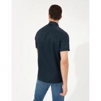 Pierre Cardin Navy Blue Regular Fit Short Sleeve Shirt 1475227.VR033