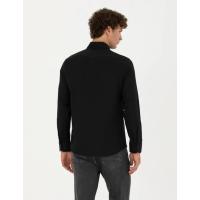 Pierre Cardin Black Slim Fit Long Sleeve Shirt 1724998.VR046