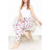 Pajama Bottoms Claret white - 10718.1567.