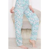 Pajama Bottoms Mint Patterned - 10718.1567.