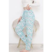 Pajama Bottoms Mint Patterned - 10718.1567.