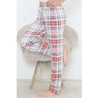 Pajama Bottoms Red and White - 10718.1567.