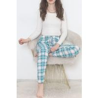 Pajama Bottoms Green Check - 11549.1048.