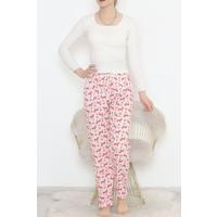 Pajama Bottoms Redwhite - 11549.1048.