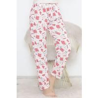 Patterned Pajama BottomsRed - 11549.1048.