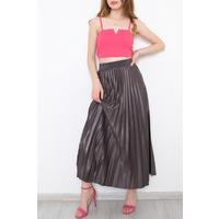 Pleated Skirt Platinum - 9819.1621.