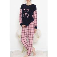 Polar Peluş Pijama Takımı Lacipembe1 - 17025.1049.