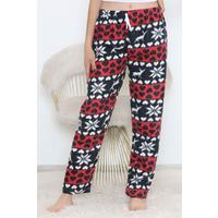 Polar Pijama Altı Kırmızısiyah - 11858.1048.