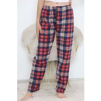 Polar Pijama Altı Karelikırmızı - 11858.1048.