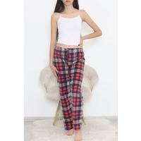 Polar Pijama Altı Karelikırmızı - 11858.1048.