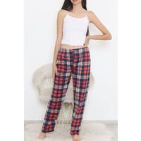 Polar Pijama Altı Karelikırmızı - 11858.1048.