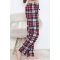 Polar Pijama Altı Karelikırmızı - 11858.1048.