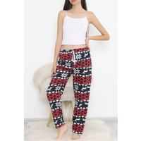 Polar Pijama Altı Lacikırmızı - 11858.1048.